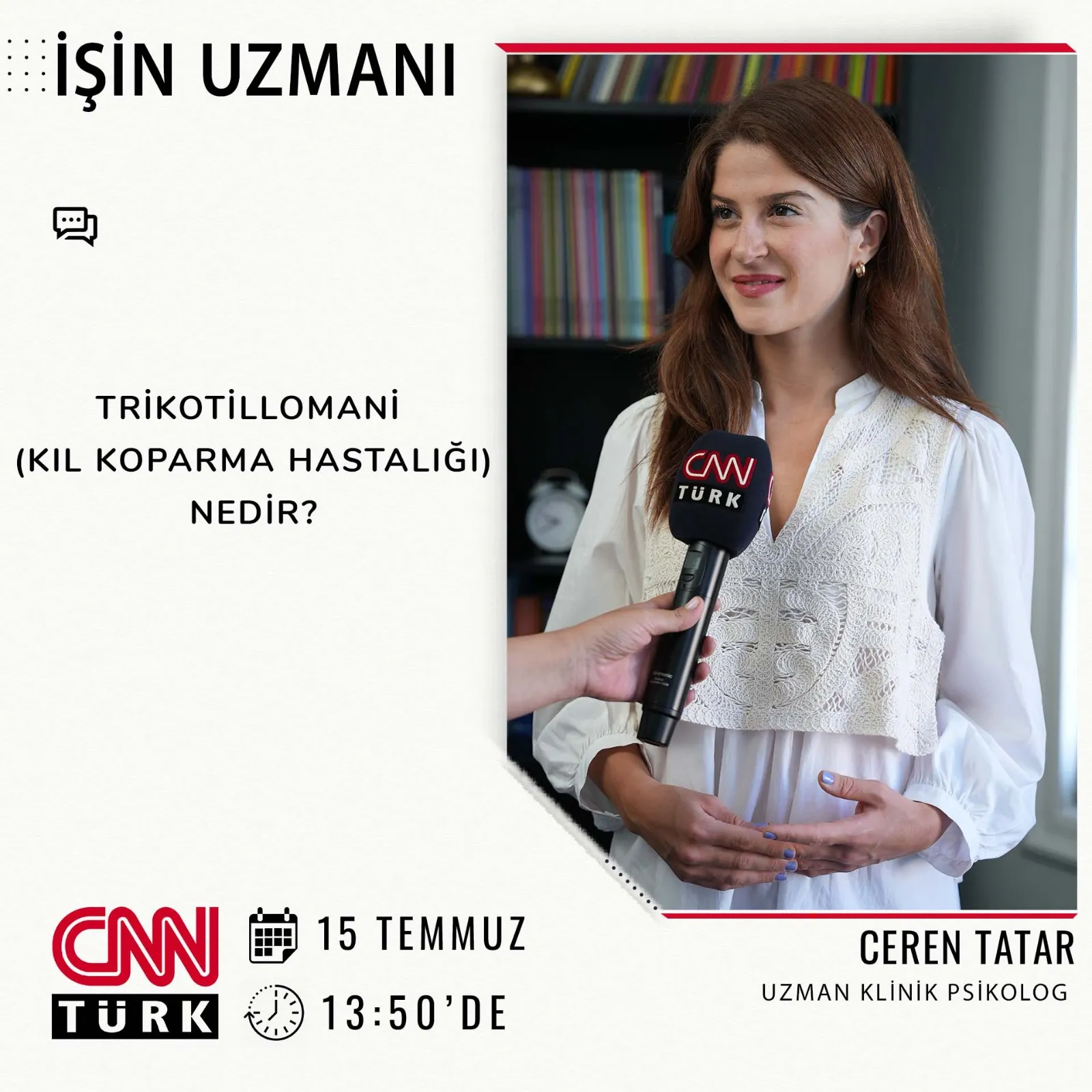 bağdat caddesi uzman klinik psikolog cnn türk röportajı, bağdat caddesi psikoterapist